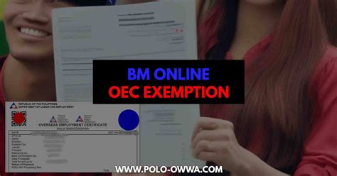 Click Here to download POPS-BM Manual . . Bm online oec exemption